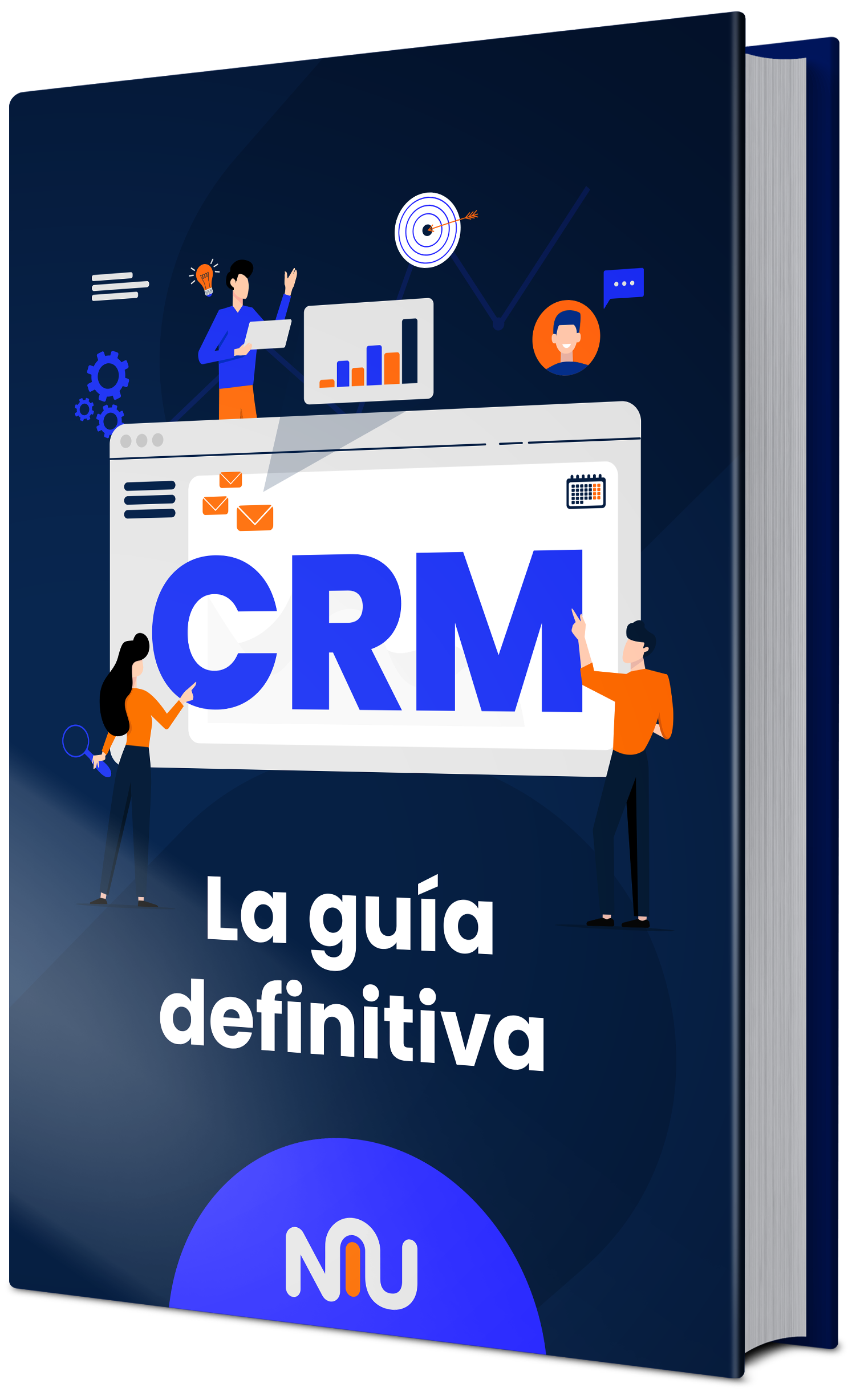 Portada del e-book CRM: La guía definitiva