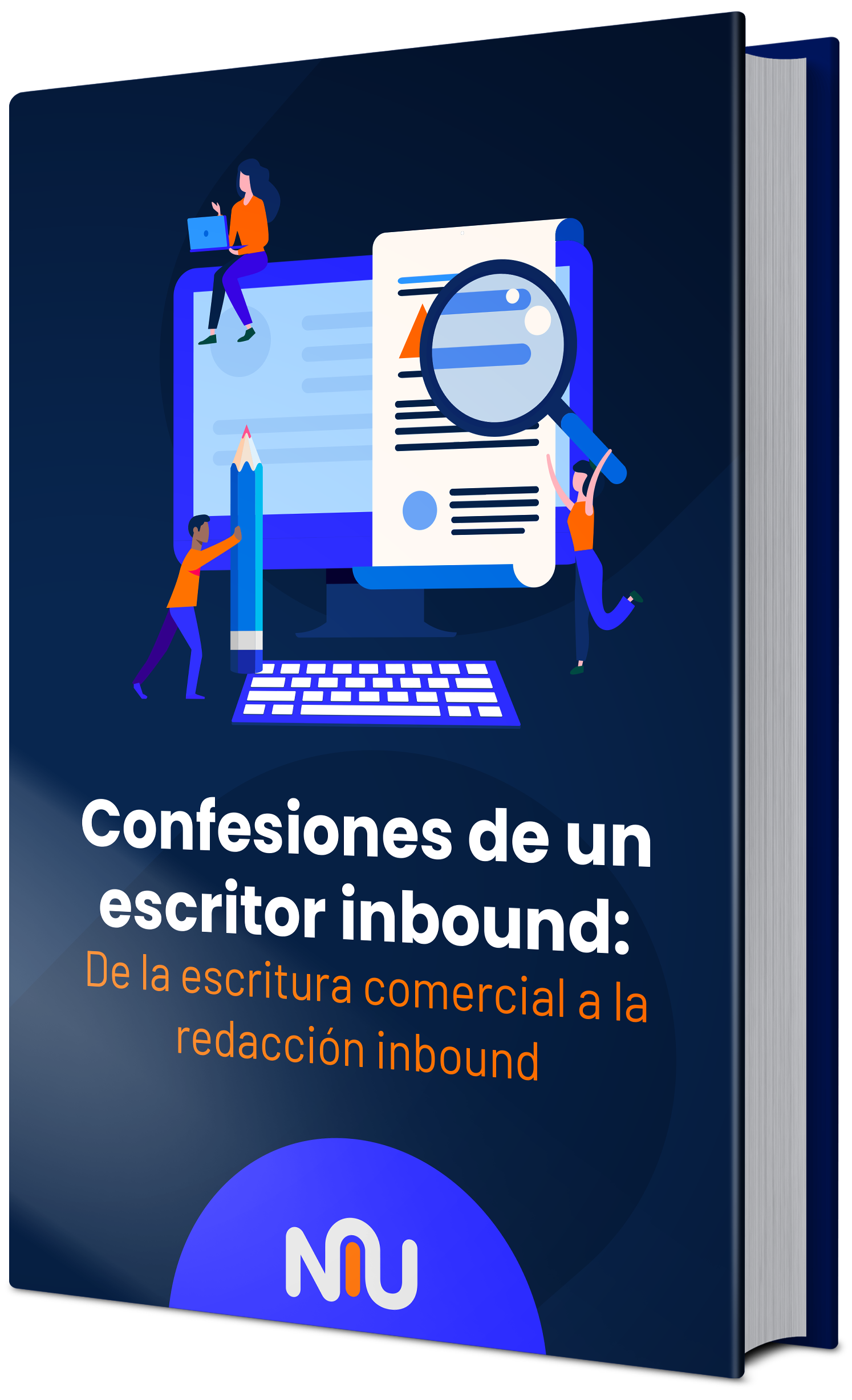 Portada del e-book Confesiones de un escritor inbound, de la escritura comercial a la redacción inbound 